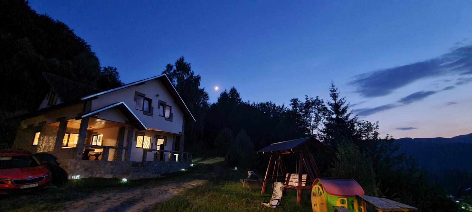 Cabana Belvedere Dragoslavele Extérieur photo