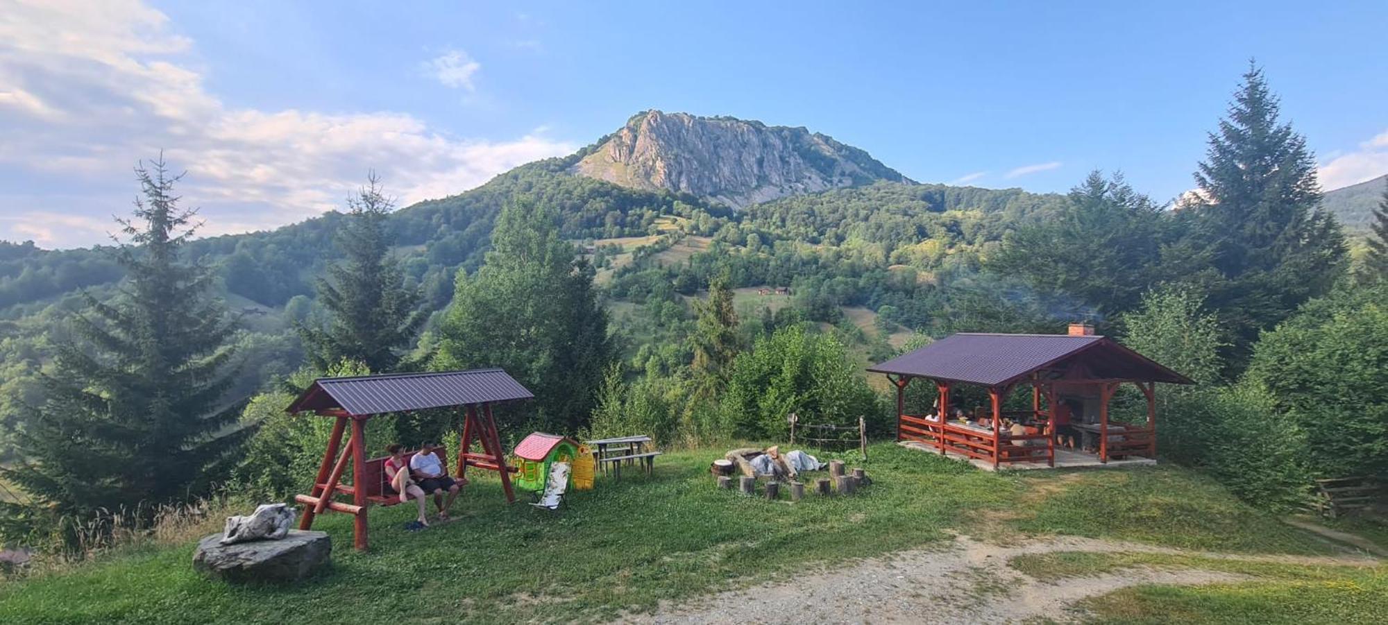 Cabana Belvedere Dragoslavele Extérieur photo